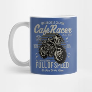 Caferacer Cafe Racer Full Of Speed Mug